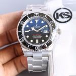 KS Factory Replica Rolex Sea Dweller 43mm Stainless Steel Case 2836 Automatic Watch
